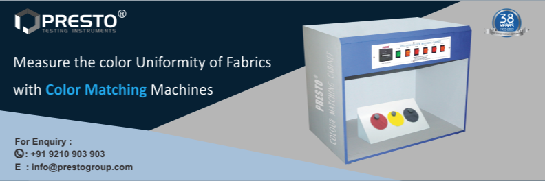 Measure The Color Uniformity Of Fabrics With Color Matching Machines